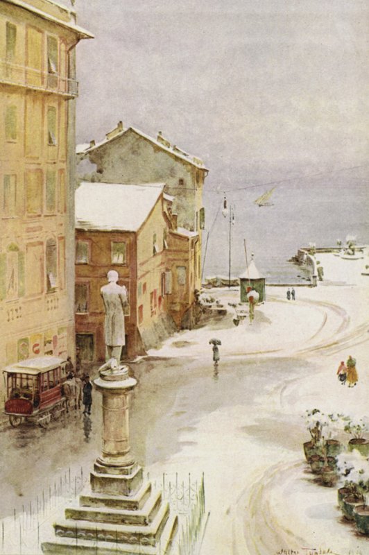 Piazza Mazzini, Santa Margherita alkotó: Walter Frederick Roofe Tyndale