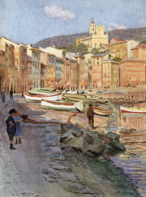 Santa Margherita Ligure, Olaszország alkotó: Walter Frederick Roofe Tyndale