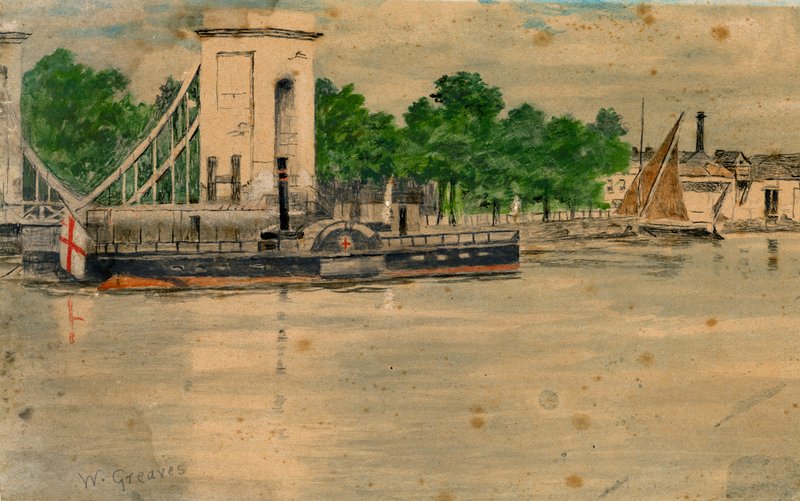Cadogan Pier Chelsea alkotó: Walter Greaves