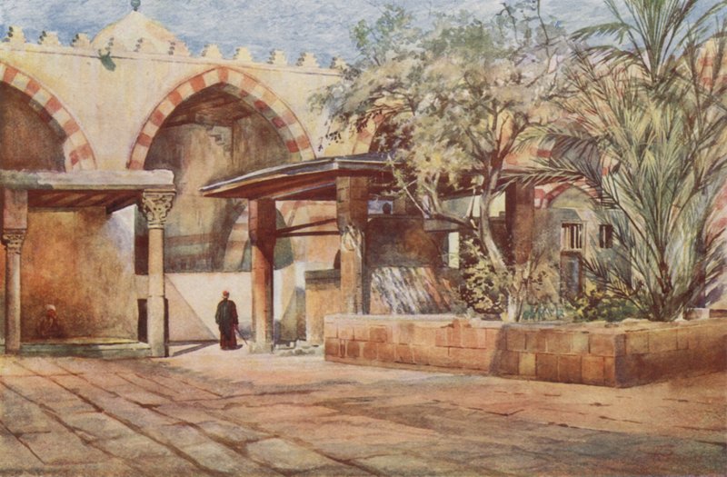 A Mosóhely, Ibrahim Agha mecsete alkotó: Walter Spencer Stanhope Tyrwhitt