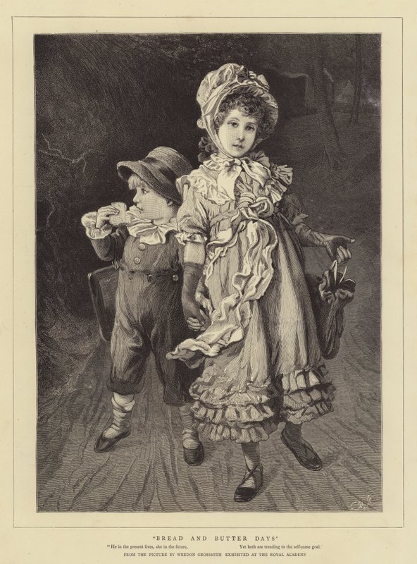 Kenyér és vaj napok alkotó: Weedon Grossmith