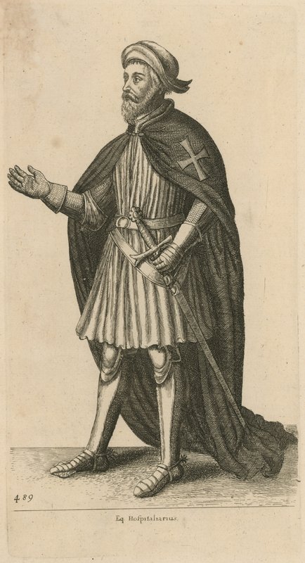 Eq Hospitaliarius alkotó: Wenceslaus Hollar