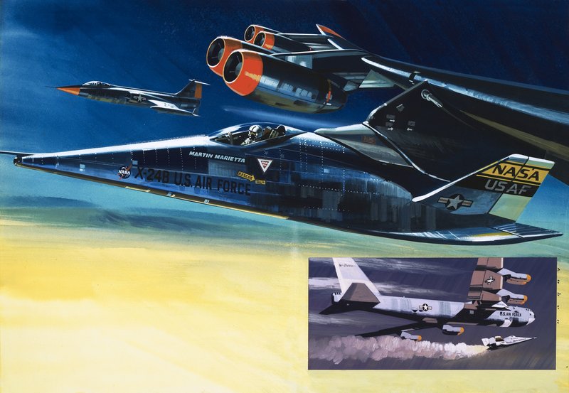 A Martin Marietta X-24B űrsikló alkotó: Wilf (20th century) Hardy