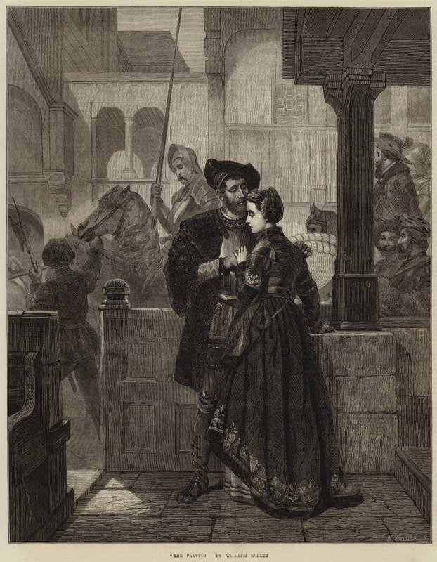 The Parting  alkotó: Wilhelm Koller