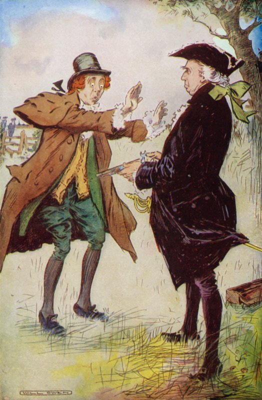 A párbaj (színes litó) alkotó: Will Owen