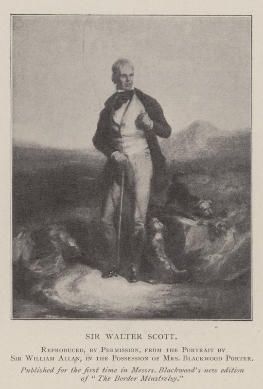 Sir Walter Scott alkotó: William Allan