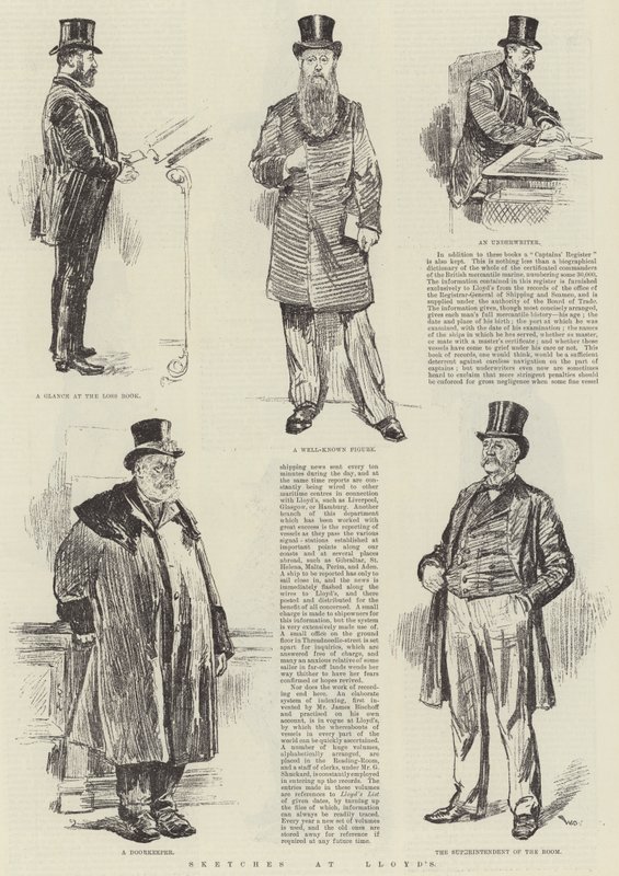 Vázlatok a Lloydnál alkotó: William Douglas Almond