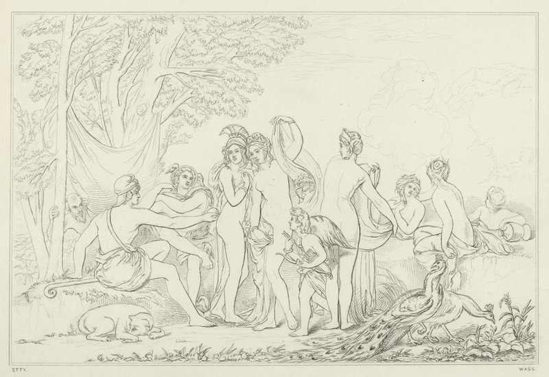 A párizsi ítélet alkotó: William Etty