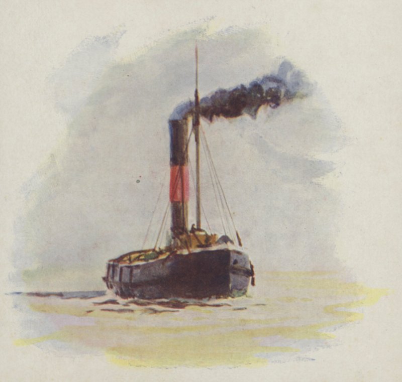 Egy vontató alkotó: William Lionel Wyllie