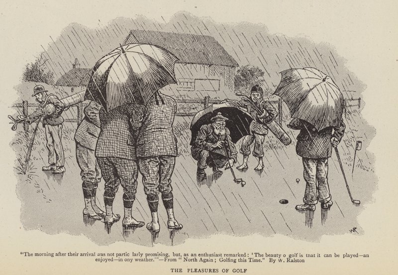 A golf örömei alkotó: William Ralston