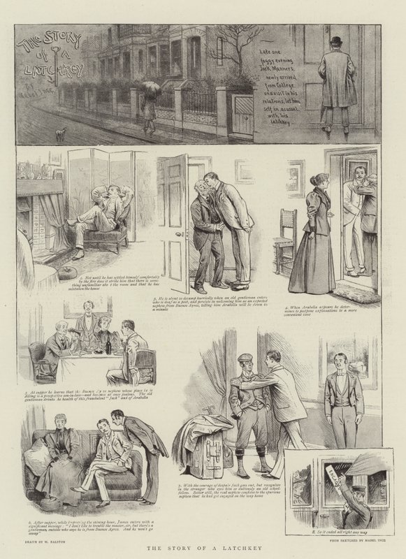 Egy kulcsoslány története alkotó: William Ralston