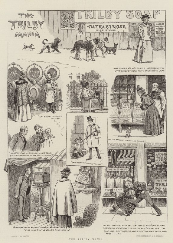 A Trilby-mánia alkotó: William Ralston