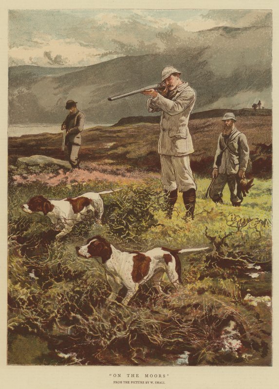 A mórok (chromolitho) alkotó: William Small
