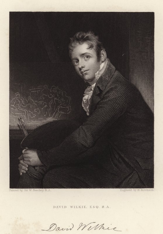 David Wilkie, Esquire, R A (metszet) alkotó: William (after) Beechey