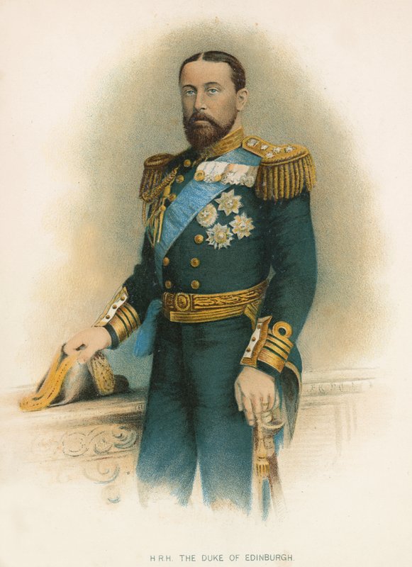 HRH Edinburgh hercege alkotó: William Christian Symons