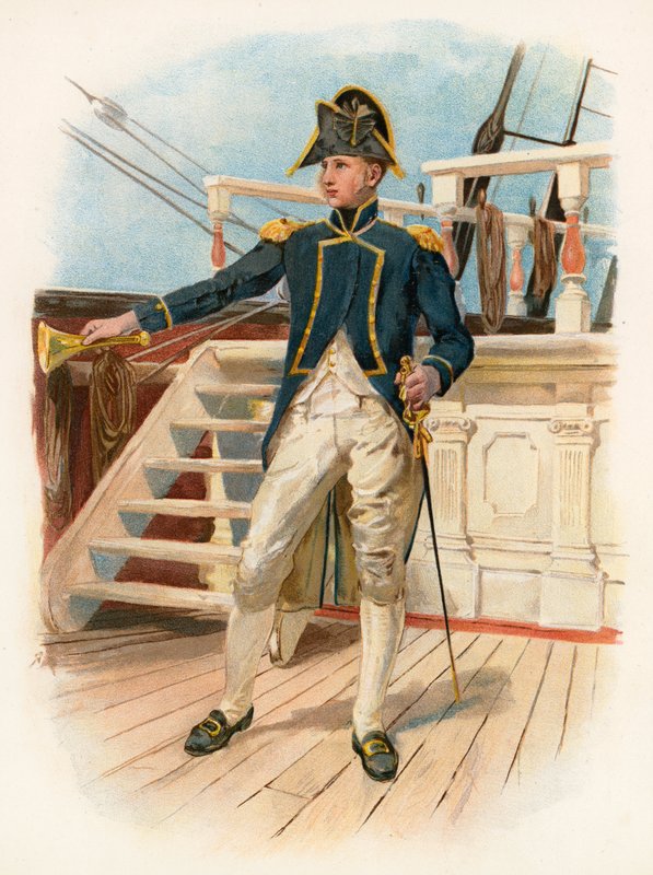 Postakapitány, 18. század alkotó: William Christian Symons