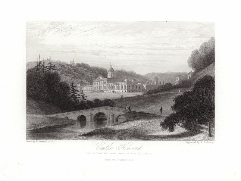 Howard kastély alkotó: William Daniell
