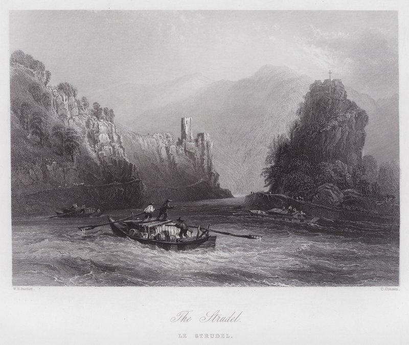 A rétes (metszet) alkotó: William H. Bartlett