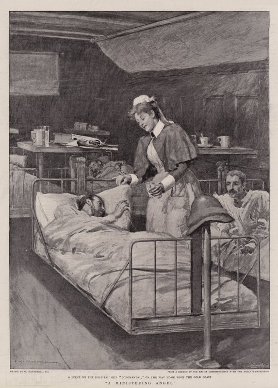 Egy szolgáló angyal alkotó: William Hatherell