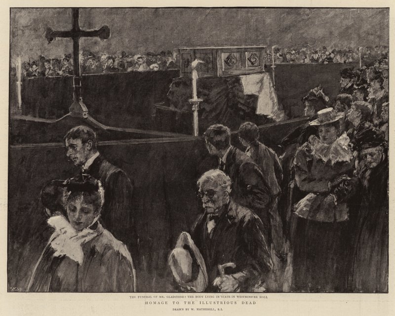 Tisztelgés a jeles halottak előtt alkotó: William Hatherell