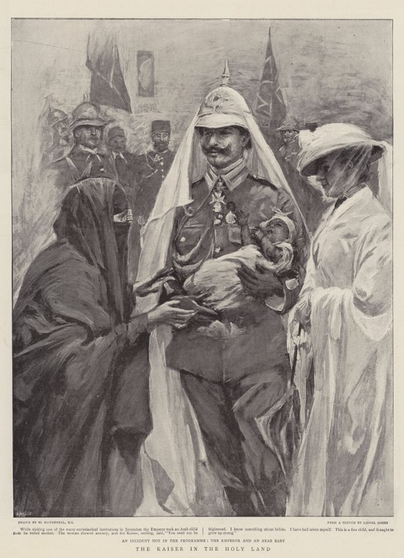 A császár a Szentföldön alkotó: William Hatherell