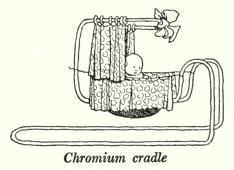 Króm bölcső (litho) alkotó: William Heath Robinson