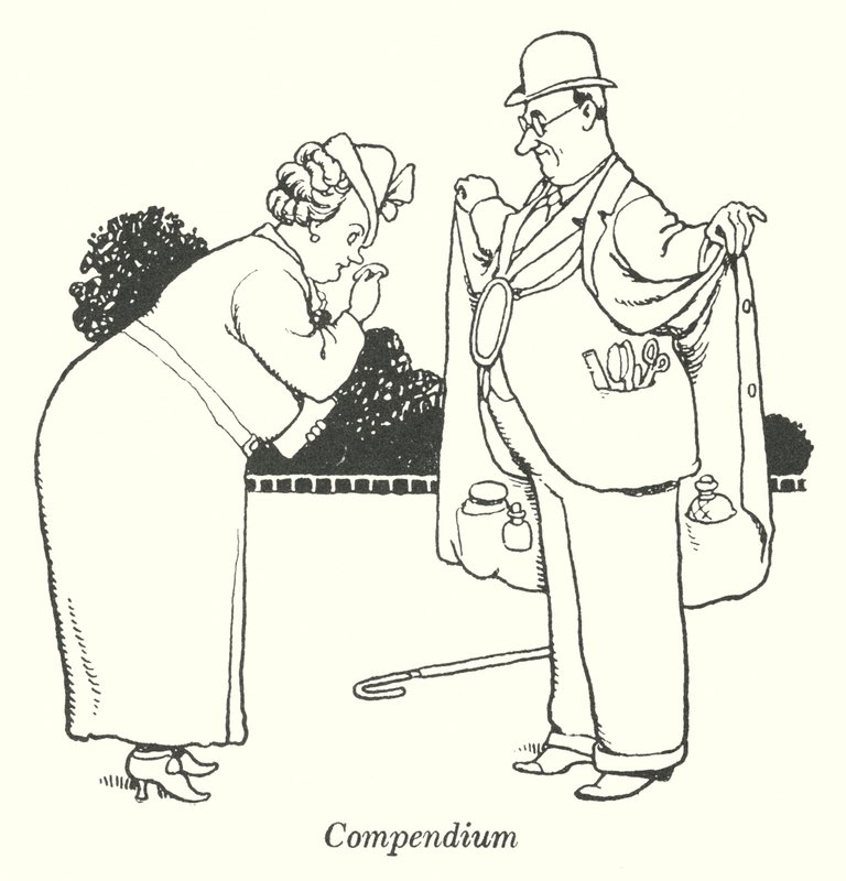 Kompendium (litho) alkotó: William Heath Robinson