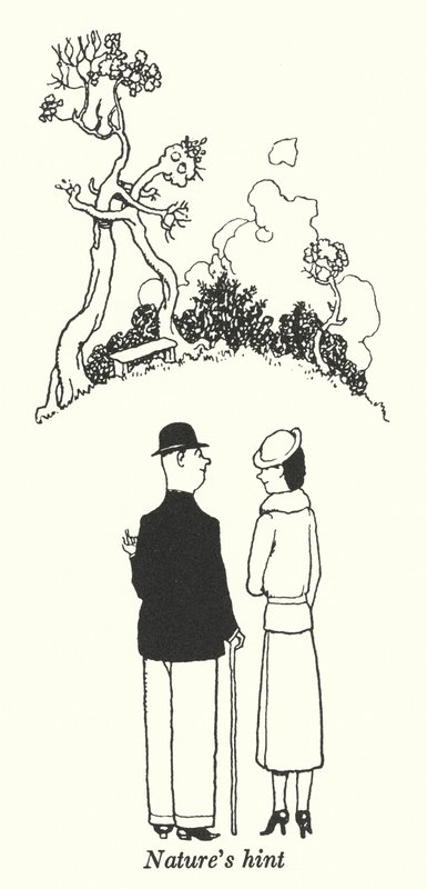 A természet tippje (litho) alkotó: William Heath Robinson