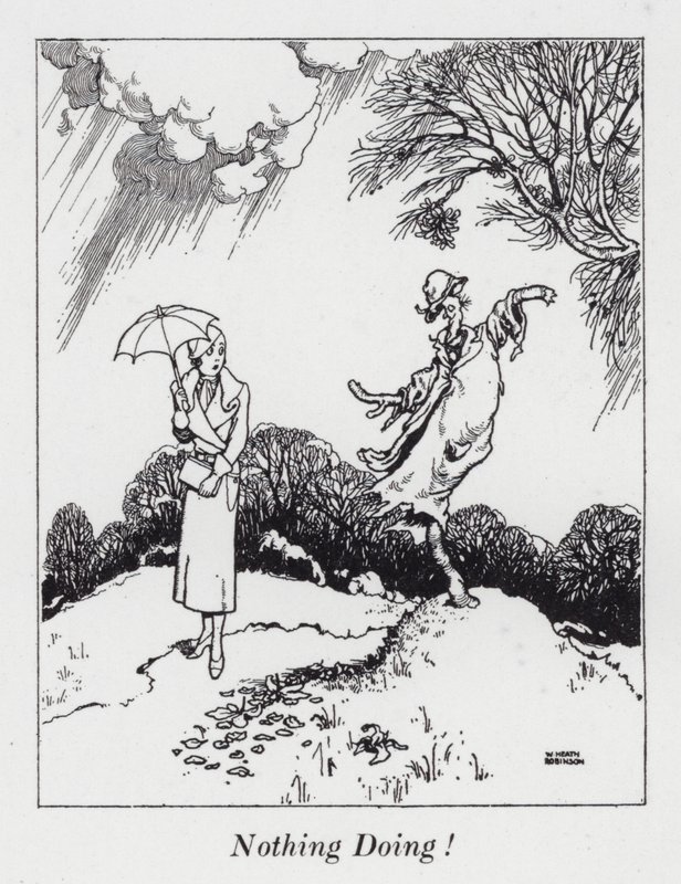 Semmittevés! (litho) alkotó: William Heath Robinson