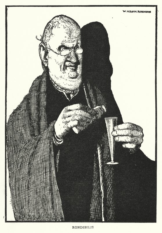 Rondibilis (litho) alkotó: William Heath Robinson