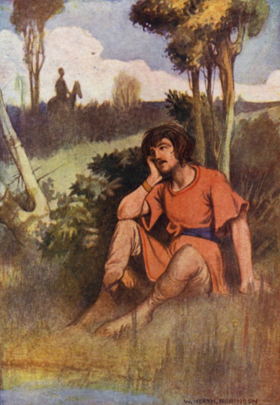 Chaucer történetei (színes litó) alkotó: William Heath Robinson