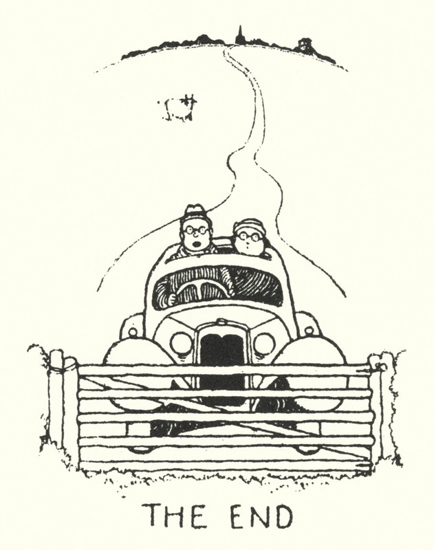 A vég (litho) alkotó: William Heath Robinson