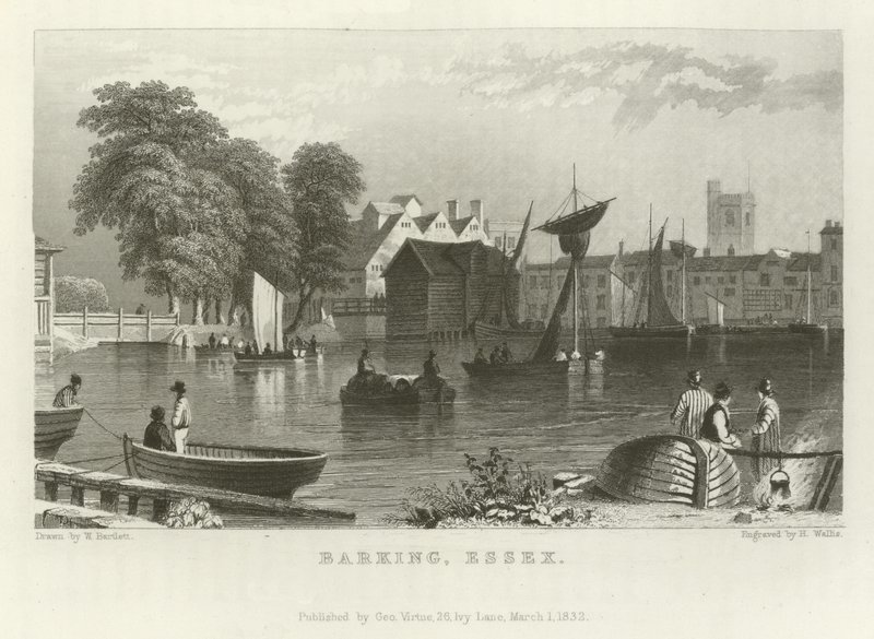 Barking, Essex alkotó: William Henry Bartlett
