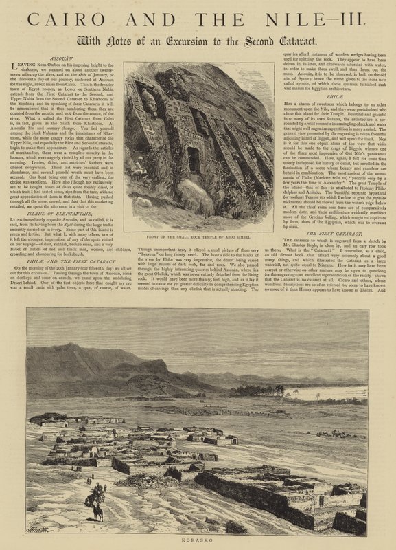 Kairó és a Nílus, III alkotó: William Henry James Boot