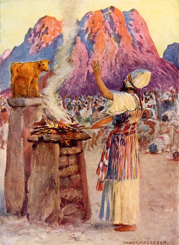 Az Aranyborjú alkotó: William Henry Margetson