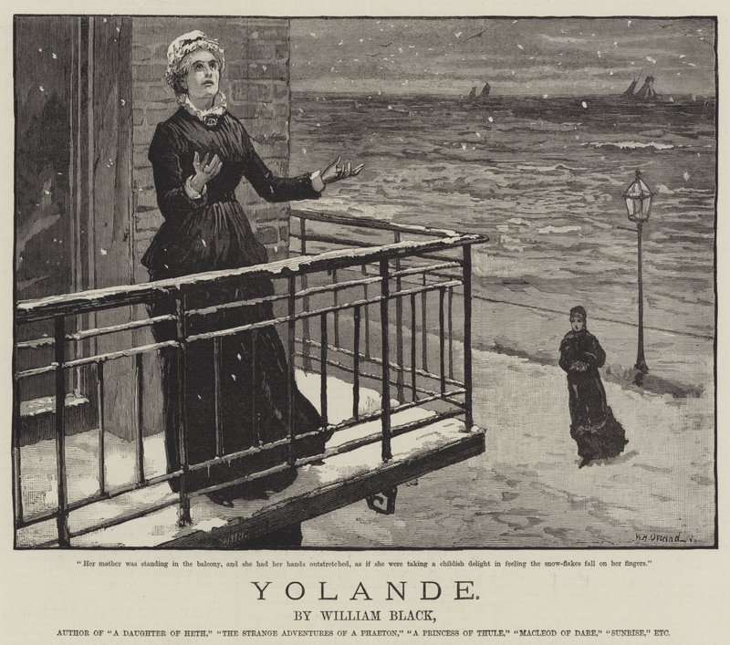 Yolande, William Black alkotó: William Heysham Overend