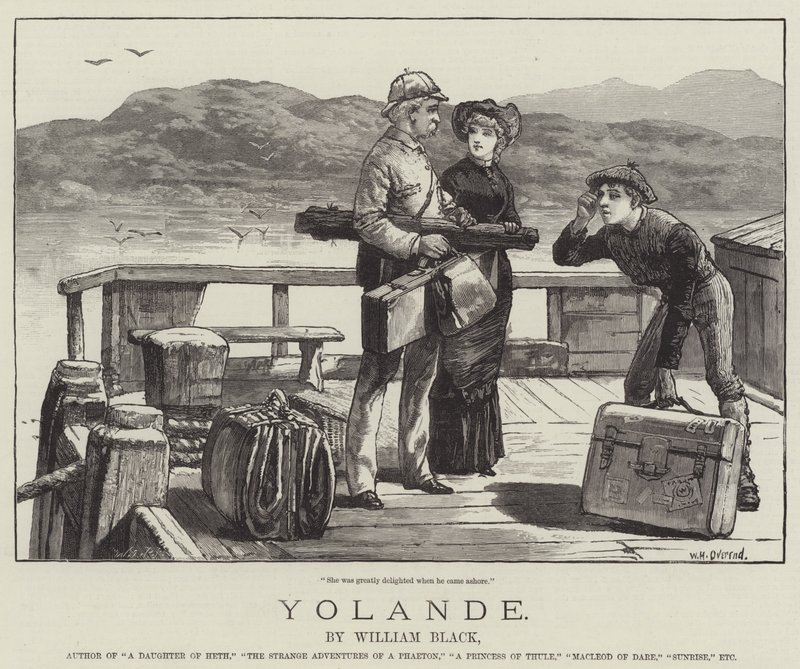 Yolande, William Black alkotó: William Heysham Overend