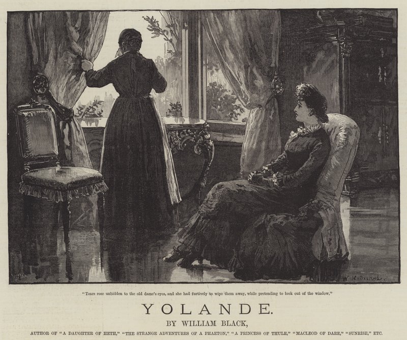 Yolande, William Black alkotó: William Heysham Overend