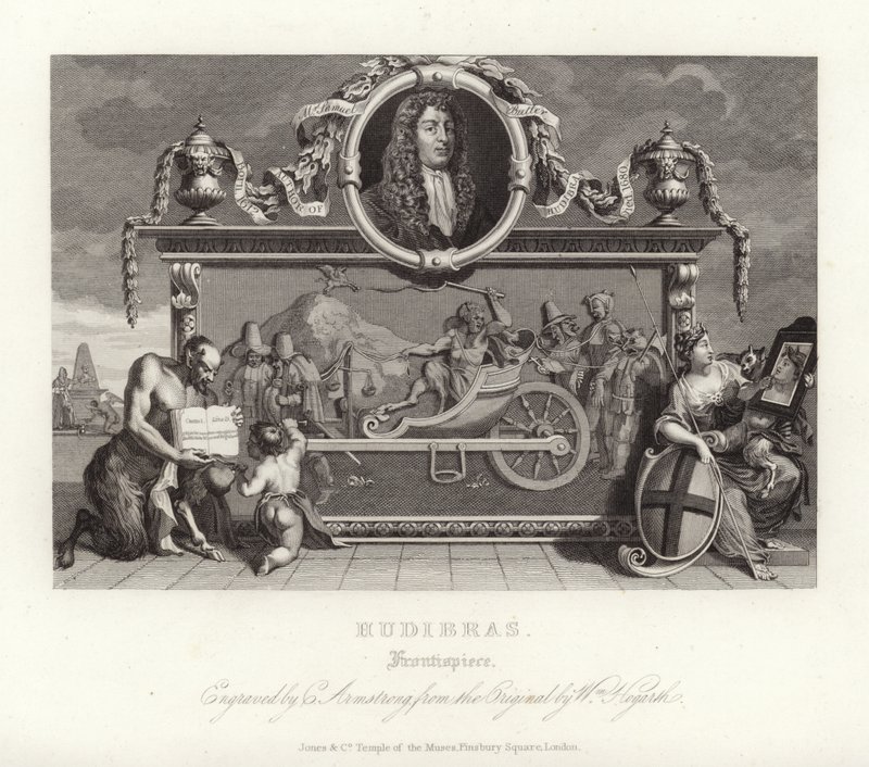 Hudibrák Samuel Butlertől alkotó: William Hogarth