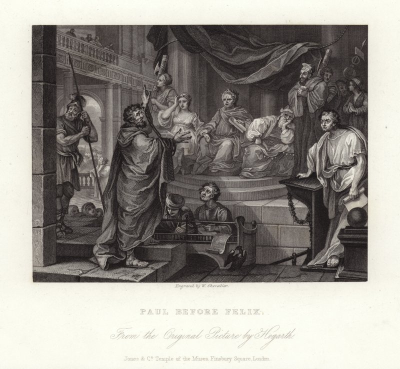 Pál Félix előtt alkotó: William Hogarth