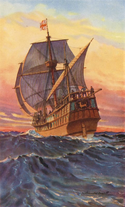 Drake Golden Hind alkotó: William John Patton McDowell