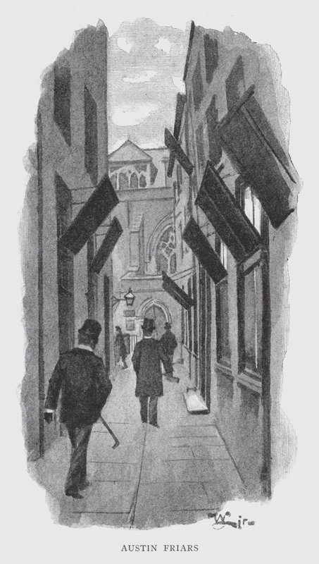Austin Friars (litho) alkotó: William Luker