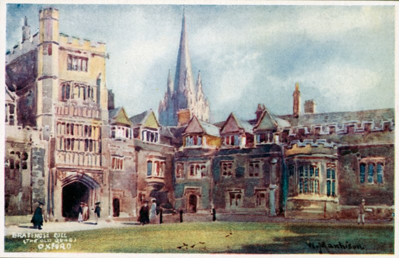 Brasenose College, Old Quad alkotó: William Matthison