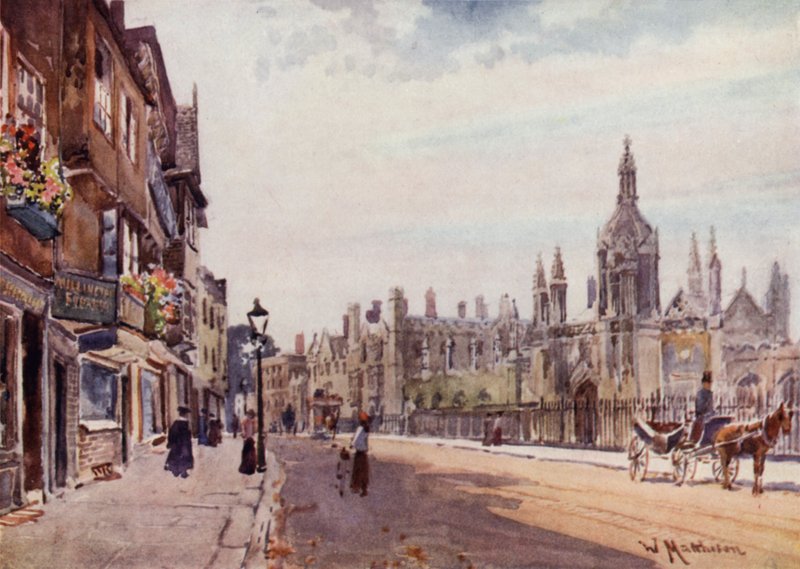 Gateway of Kings College, Kings Parade alkotó: William Matthison