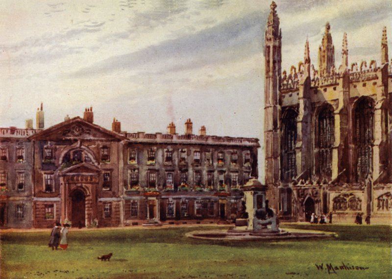 Kings College Chapel és a Fellows épületek alkotó: William Matthison