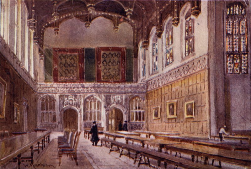 A Kings College csarnoka alkotó: William Matthison
