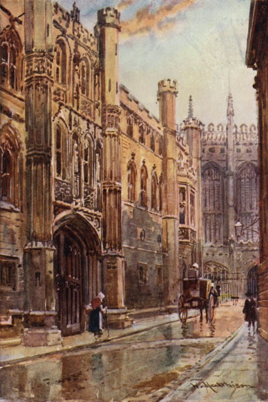 A Kings College régi kapuja alkotó: William Matthison