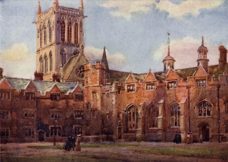 A St Johns College második bírósága alkotó: William Matthison