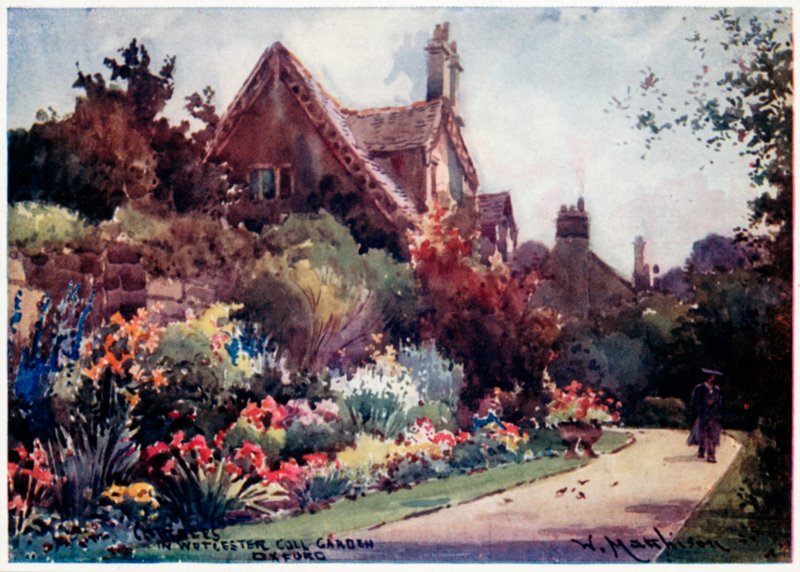 Worcester College Garden alkotó: William Matthison