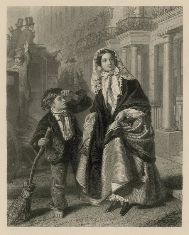 A keresztező söprögető alkotó: William Powell Frith